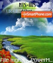 Landscape tema screenshot