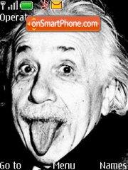 Albert Einstein es el tema de pantalla