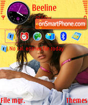 Sunny Leone2 theme screenshot