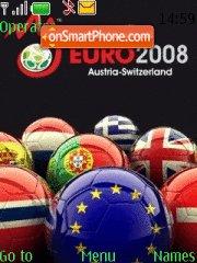 Euro 2008 Uefa tema screenshot