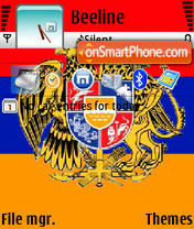 Armflag tema screenshot