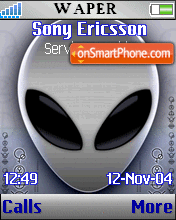 Alien theme screenshot