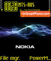 Nokia 6234 tema screenshot