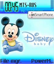 Скриншот темы Micky and Minnie