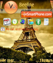 Eiffel theme screenshot