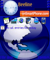 Globe theme screenshot