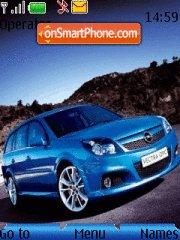 Opel Zafira tema screenshot