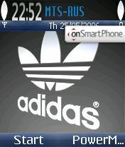 Adidas Originals v2 tema screenshot