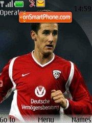 Miroslav Klose theme screenshot