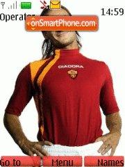 Francesco Totti es el tema de pantalla