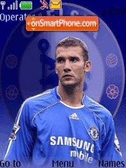 Andriy Shevchenko theme screenshot