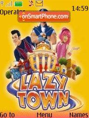 Capture d'écran Lazy Town thème