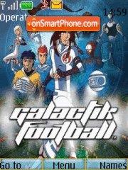 Galactik Football theme screenshot