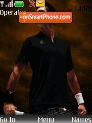 Novak Djokovic theme screenshot
