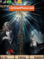 Скриншот темы Death Note