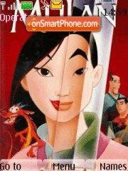 Скриншот темы Mulan