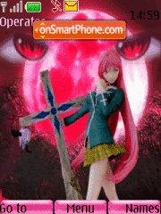 Rosario + Vampire theme screenshot