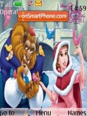 Скриншот темы Beauty and the Beast