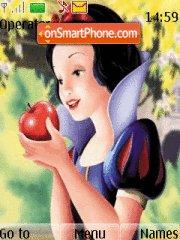 Скриншот темы Snow White