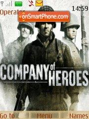 Capture d'écran Company of Heroes thème