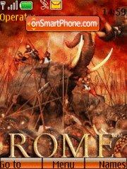 Rome Total War es el tema de pantalla