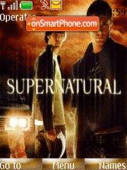 Supernatural tema screenshot