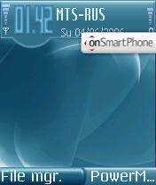 LHblue tema screenshot