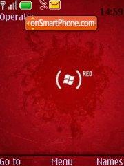 Red tema screenshot