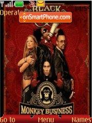 The Black Eyed Peas theme screenshot