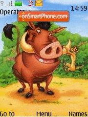 Timon & Pumba theme screenshot