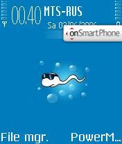 Sperm theme screenshot