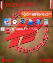 Avangard Omsk theme screenshot