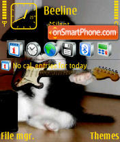 Animal Music tema screenshot