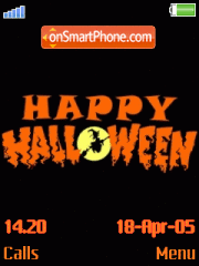 Happy Halloween 02 tema screenshot