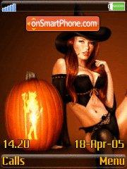 Halloween Girl es el tema de pantalla