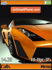 Скриншот темы Lamborghini Gallardo