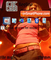 Fergie 01 tema screenshot