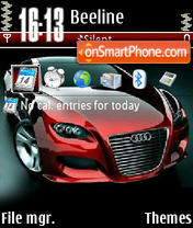 Audi Locus theme screenshot