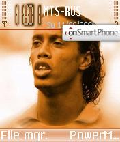 Ronaldinho 10 tema screenshot