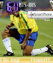 Ronaldinho 11 tema screenshot