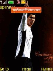 Capture d'écran Cristiano Ronaldo thème