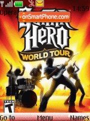 Guitar Hero World Tour theme screenshot