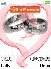 Скриншот темы Love Rings