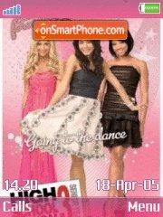 Скриншот темы Hsm3 Girls