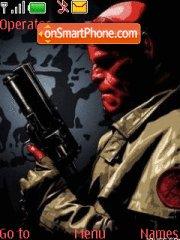 Hellboy tema screenshot