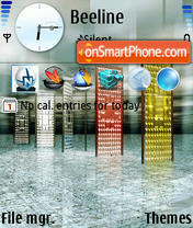 Feature Doors tema screenshot