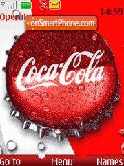 Capture d'écran Coca-Cola thème