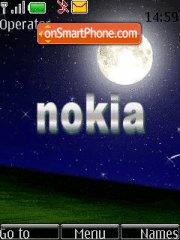 Скриншот темы Nokia Night