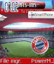 FC Bayern Muenchen theme screenshot