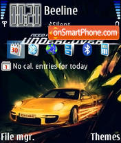 Nfs Undercover 01 es el tema de pantalla